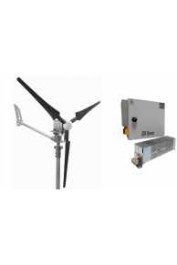 Set  2000W 48V Windsafe Korumalı Rüzgar Türbini + Wind Pro Şarj Kontrol Cihazı iSTA-BREEZE
